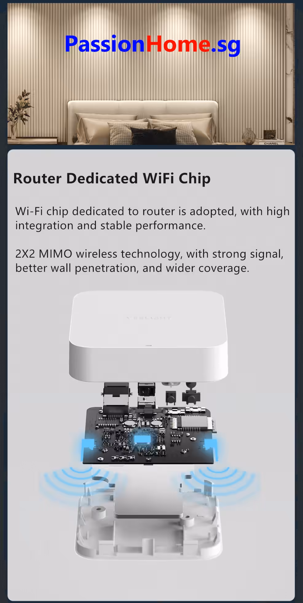 Yeelight Mesh Bluetooth Gateway BLE YLWG01YL PassionHome.sg Passion Home Description 3