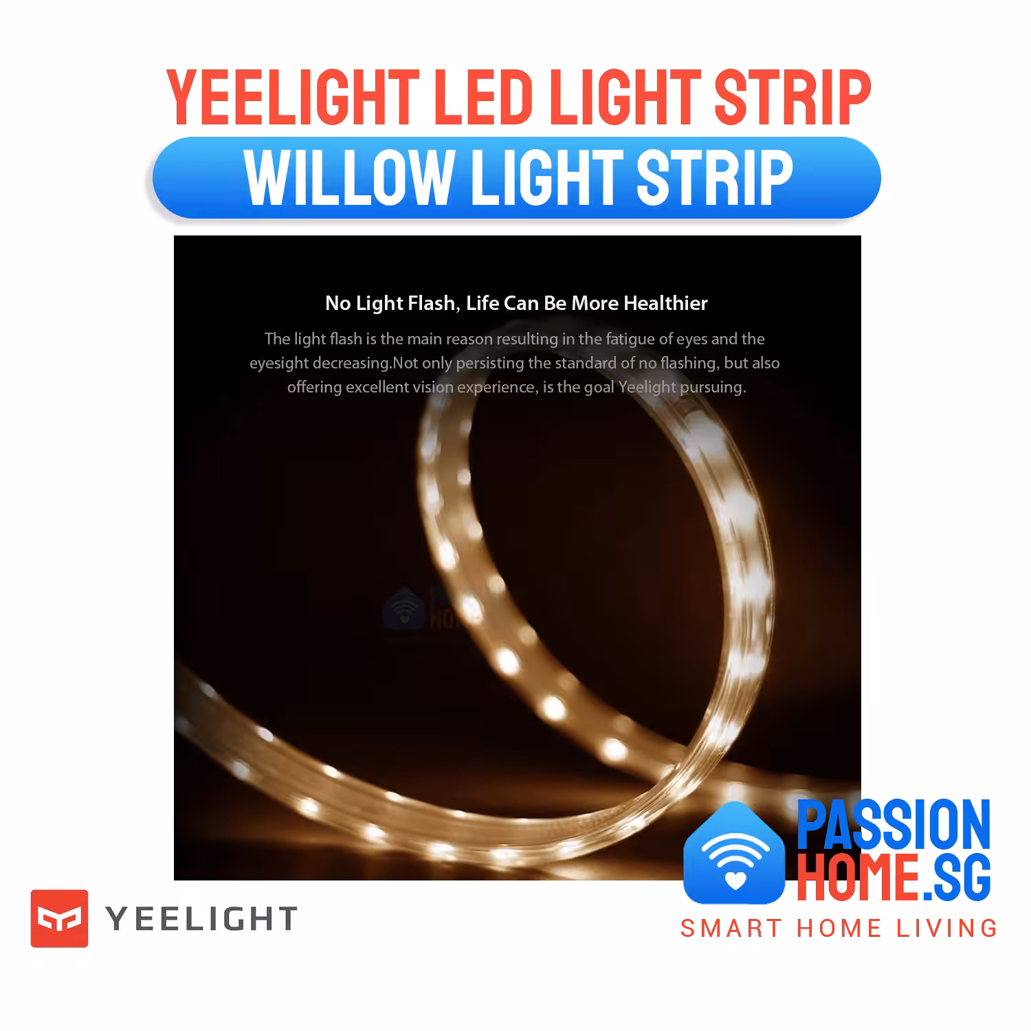 Yeelight Willow Light Strip 2 Yeelight Willow Light Strip-4W per meter-500 per meter-YLDD03YL_PassionHome_PassionHome.sg_4