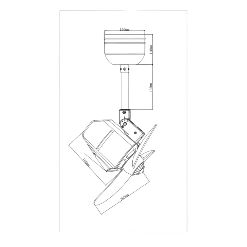 Bestar Dino Corner Fan Specifications