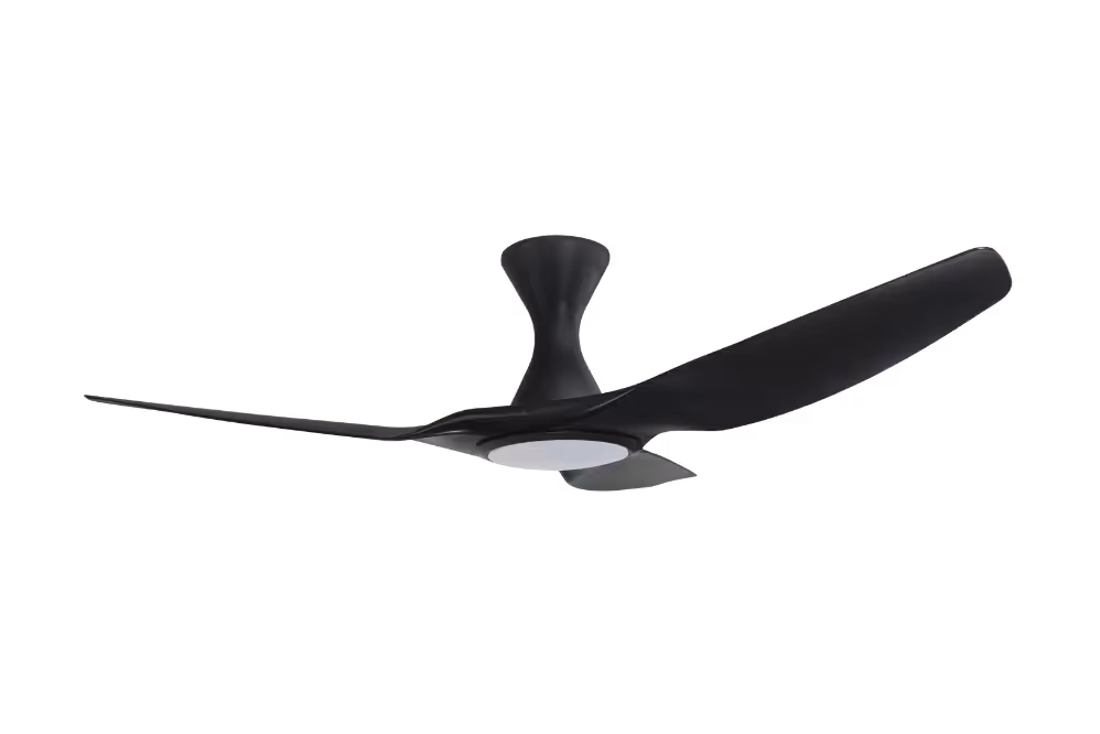 Point One Technology Cyclone VSPEC IV Smart Ceiling Fan 3 Cyclone VSPEC IV Point One PassionHome.sg Carbon Black Casing with Carbon Black Blade with Lightkit