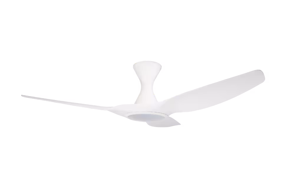 Point One Technology Cyclone VSPEC IV Smart Ceiling Fan 9 Cyclone VSPEC IV Point One PassionHome.sg Polar White Casing with Polar White Blade with Lightkit