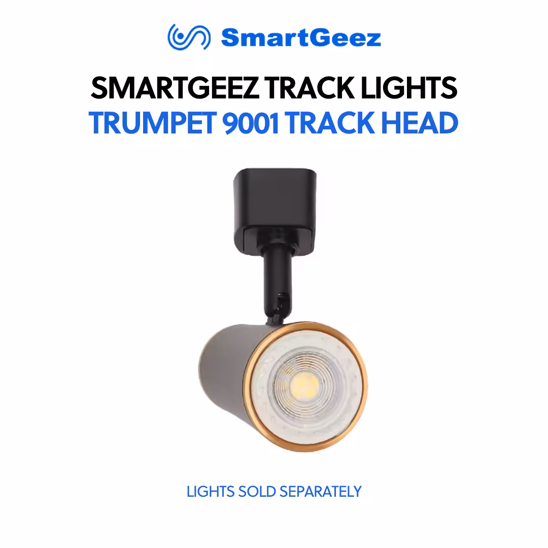 SmartGeez Track Lights – Trumpet 9001 Track Head 2 SmartGeez PassionHome Lights Fixture Track Head Trumpet 9001 (4)