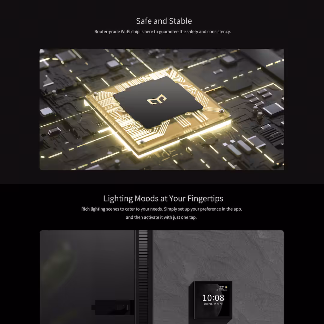 Yeelight Pro PassionHome.sg Yeelight Pro S21 Smart Scene Panel -3