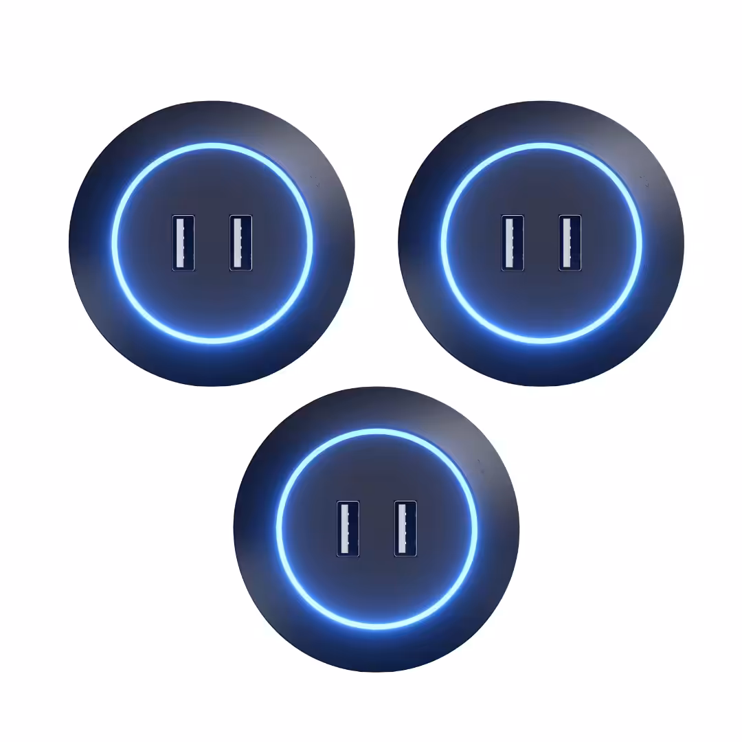 Nexen Dual USB Charger Set of 3 1 Nexen Dual USB Charger Set of 3