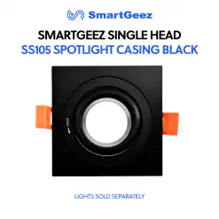 SMARTGEEZ SINGLE HEAD RSS105 SPOTLIGHT CASING - BK