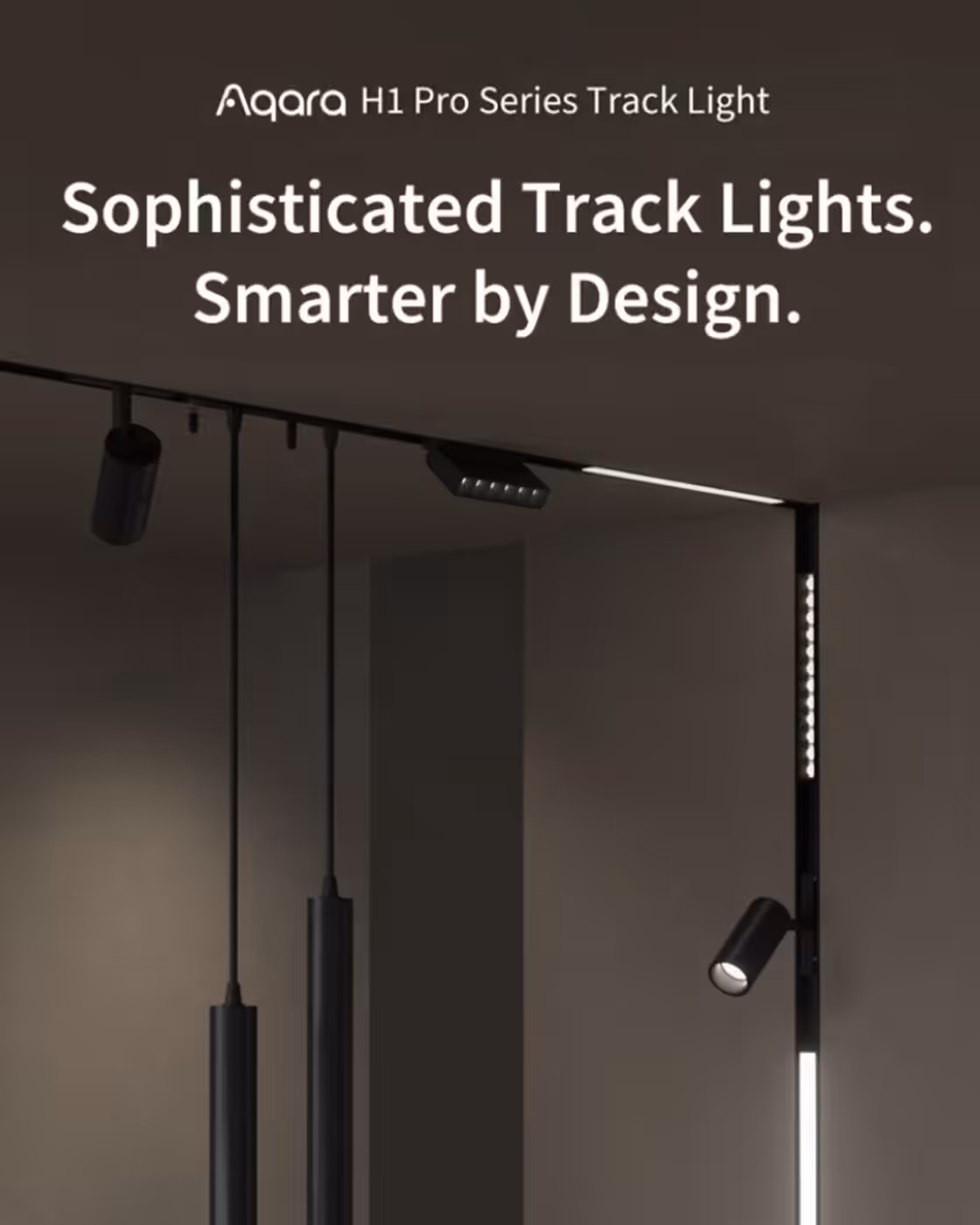 Aqara Magnetic Tracks for H1 Pro Magnetic Track Lights 7 PassionHome.sg Aqara H1 Pro Series Magnetic Track Lights - 1