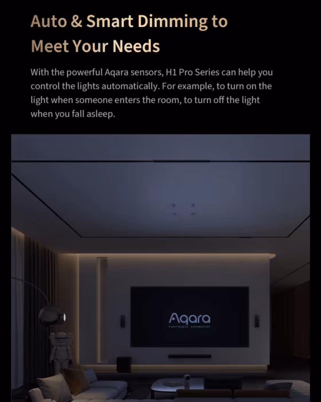 Aqara Magnetic Tracks for H1 Pro Magnetic Track Lights 12 PassionHome.sg Aqara H1 Pro Series Magnetic Track Lights - 6