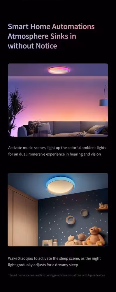 PassionHome.sg Aqara Smart Ceiling Light T1M - PassionHome - 10