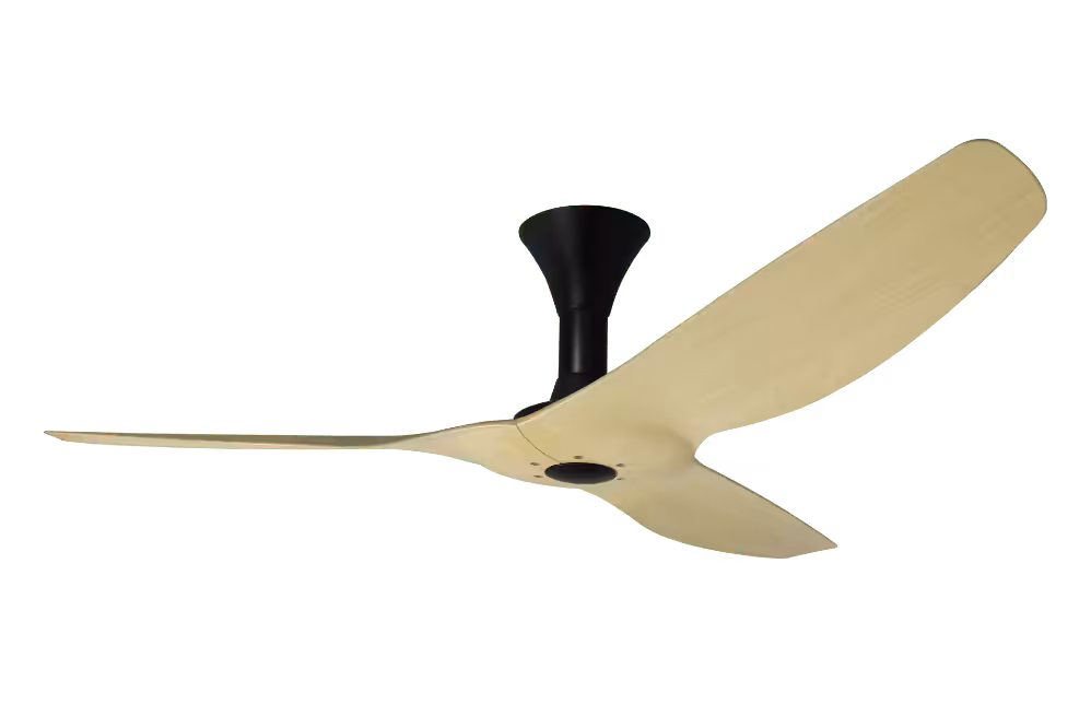 Point One Technology Vortex RS VSPEC IV Type 2 Smart Ceiling Fan 2 Vortex RS VSPEC IV Type 2 Point One PassionHome.sg Carbon Black Casing with Pinewood Blades no Lightkit