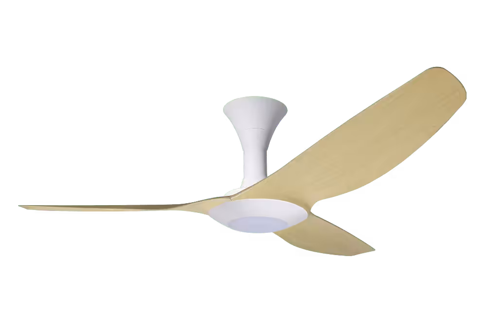 Point One Technology Vortex RS VSPEC IV Type 2 Smart Ceiling Fan 6 Vortex RS VSPEC IV Type 2 Point One PassionHome.sg Polar White Casing with Pinewood Blades with Lightkit