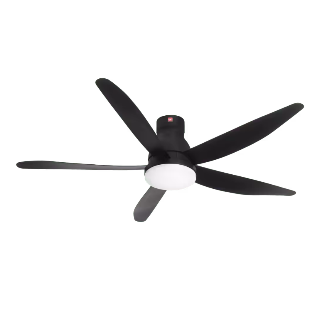 KDK Ceiling Fan U60FW with LED Light 3 KDK Ceiling Fan U60FW with LED Light Black