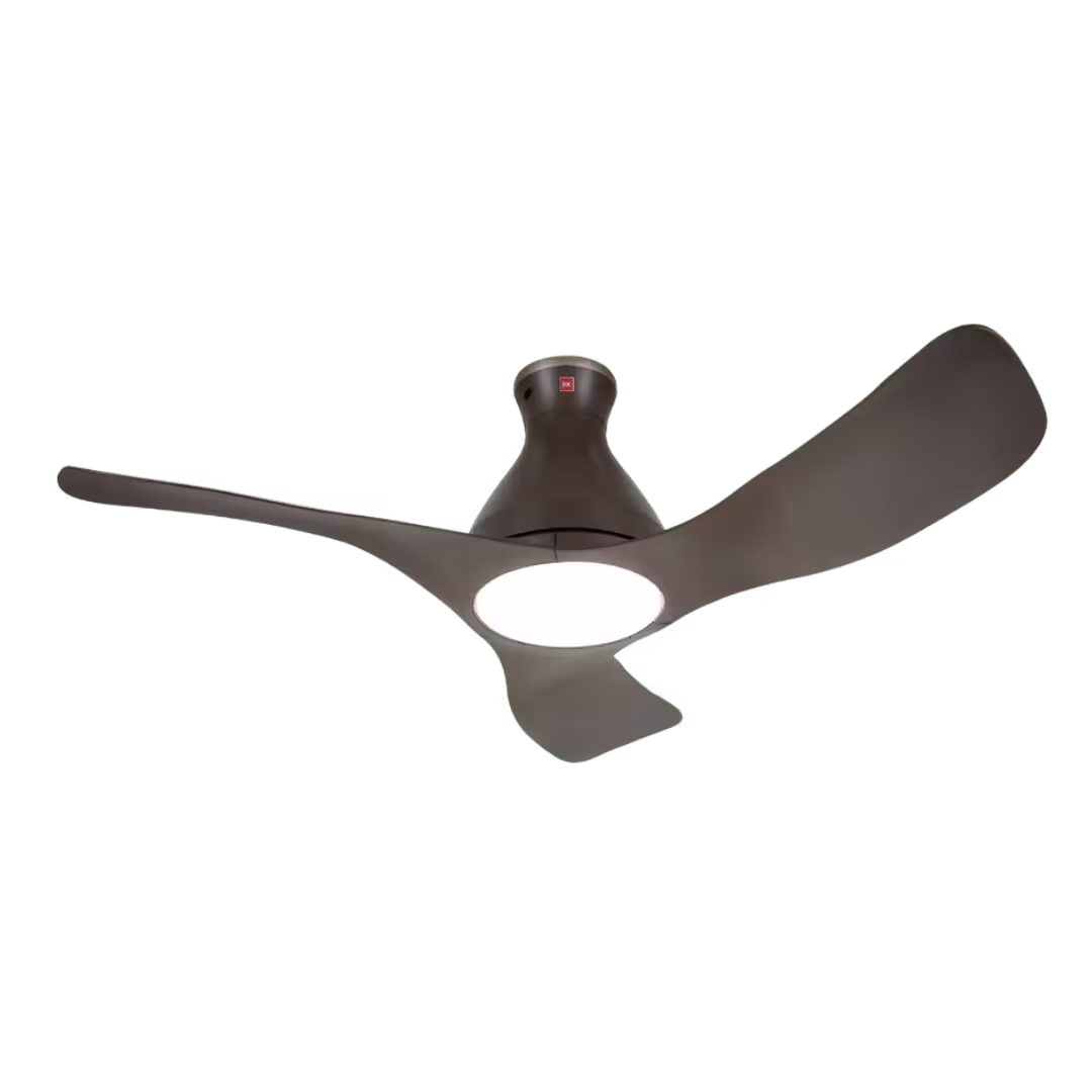 KDK Ceiling Fan H56GP Wi-Fi with LED Light and Smart Control 3 KDK Ceiling Fan Airy E48GP Wi-Fi with LED Light and Smart Control Brown