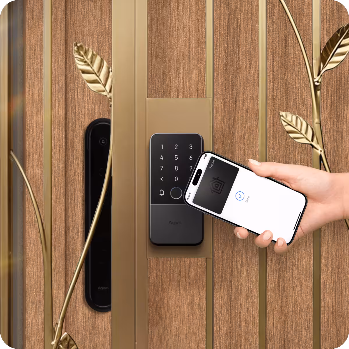 Aqara Smart Gate Lock U500 — with Installation 8 Aqara Smart Gate Lock U500 — One Tap Dual Unlock and G410 integration