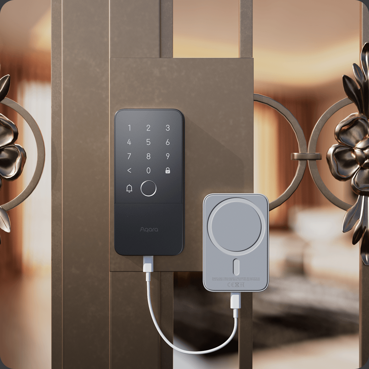Aqara Smart Gate Lock U500 — with Installation 5 Aqara Smart Gate Lock U500 — product overview
