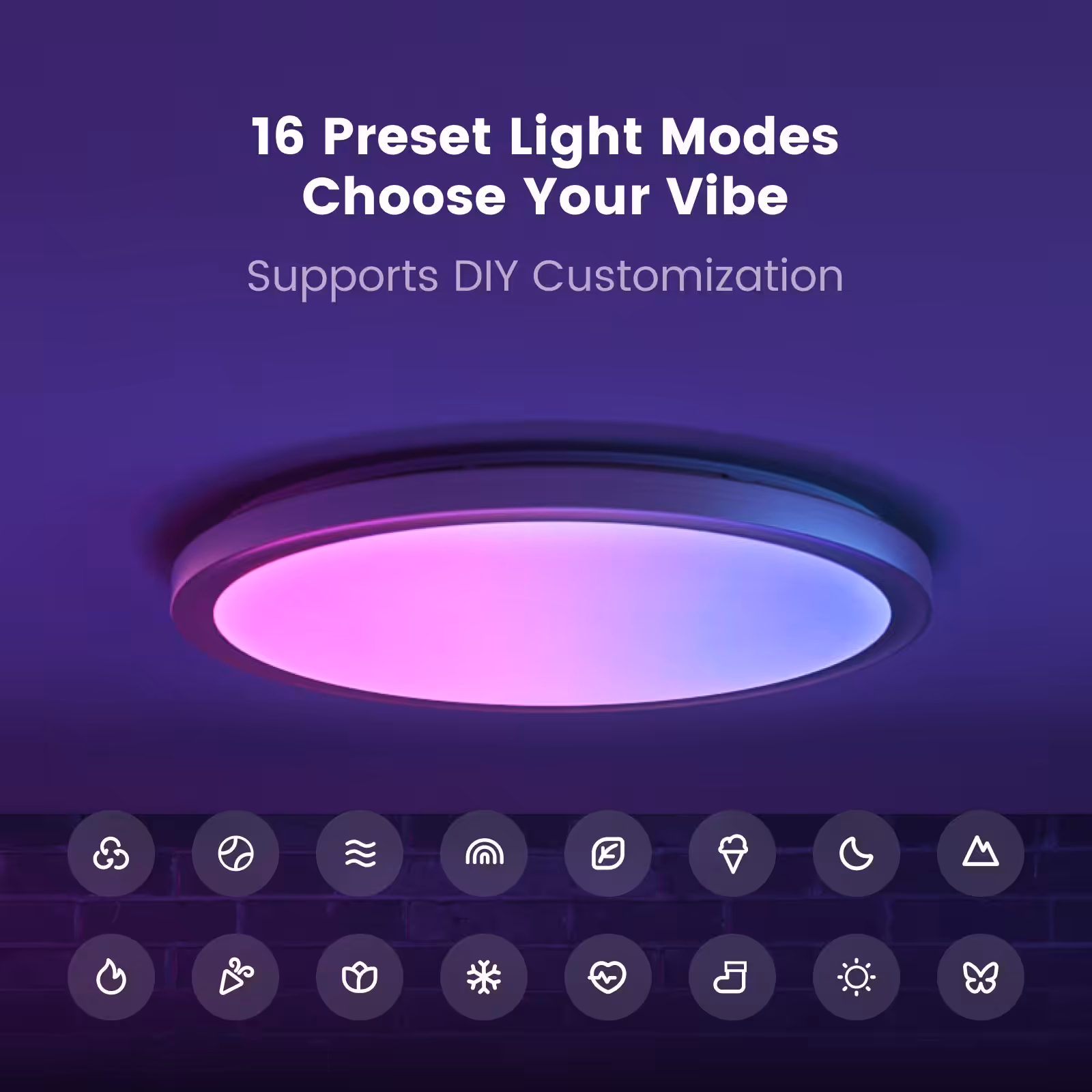 Yeelight Jupiter D RGBIC Smart Ceiling Light 4 Yeelight Jupiter D RGBIC smart ceiling light - view 4