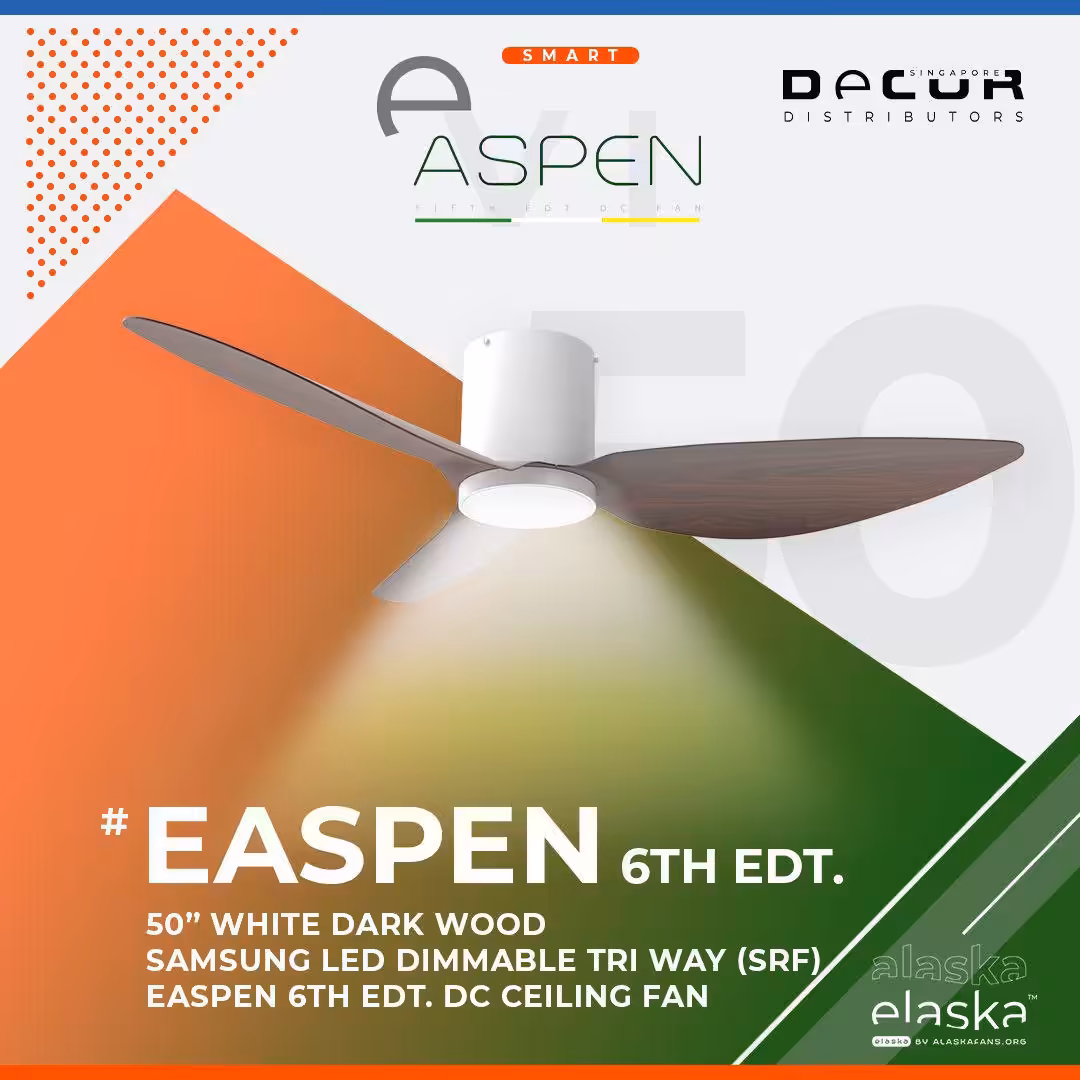 Alaska-Elaska EASPEN 6 DC Ceiling Fan 4 Alaska-Elaska EASPEN 6 DC Ceiling Fan - Image 4