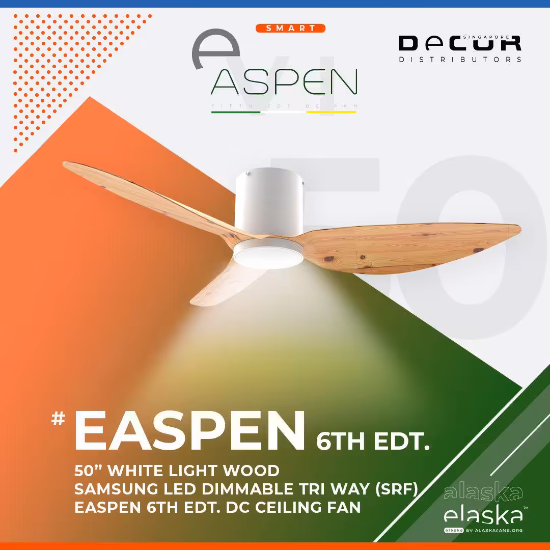 Alaska-Elaska EASPEN 6 DC Ceiling Fan 6 Alaska-Elaska EASPEN 6 DC Ceiling Fan - Image 6