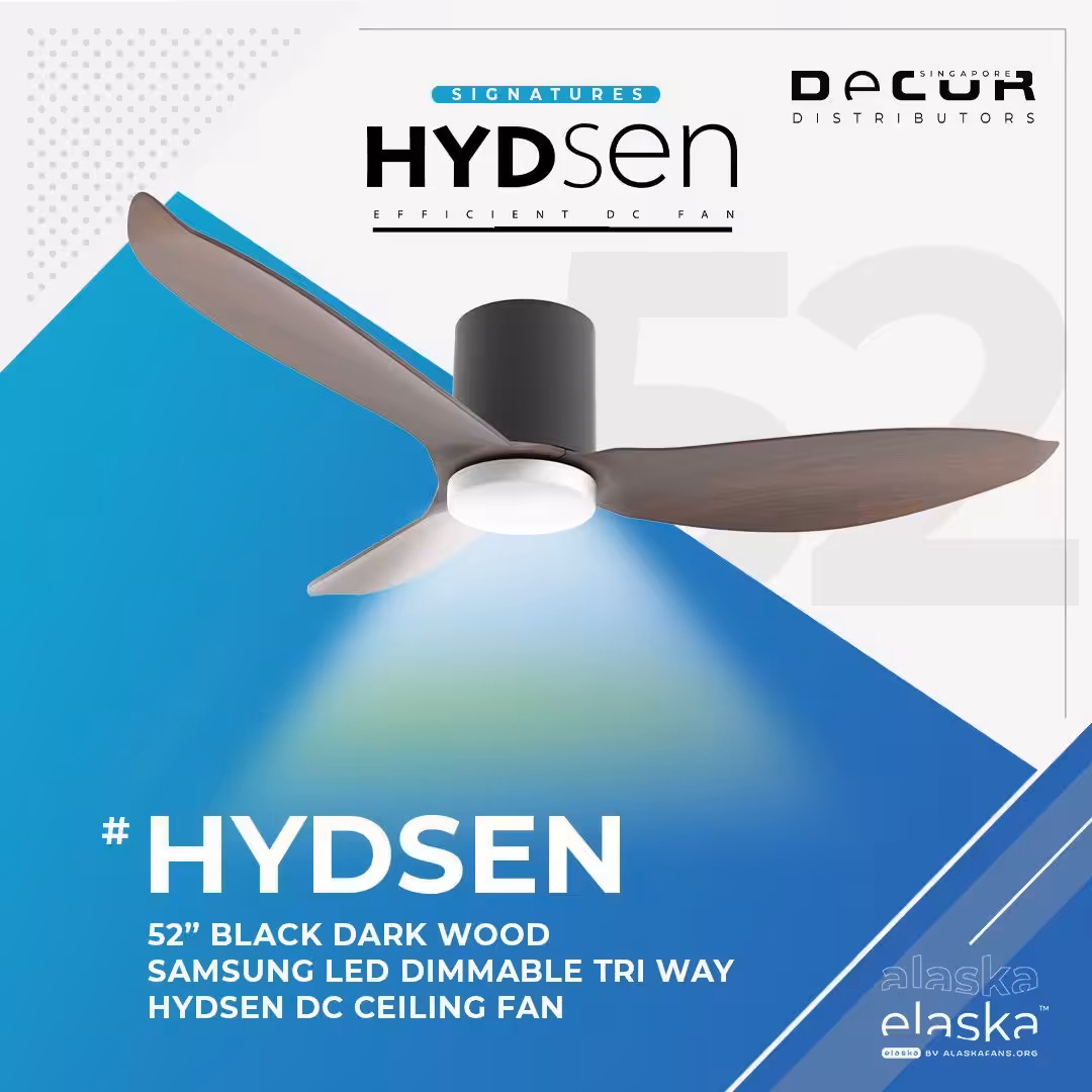 Alaska Hydsen DC Ceiling Fan 2 Alaska Hydsen DC Ceiling Fan - Image 2