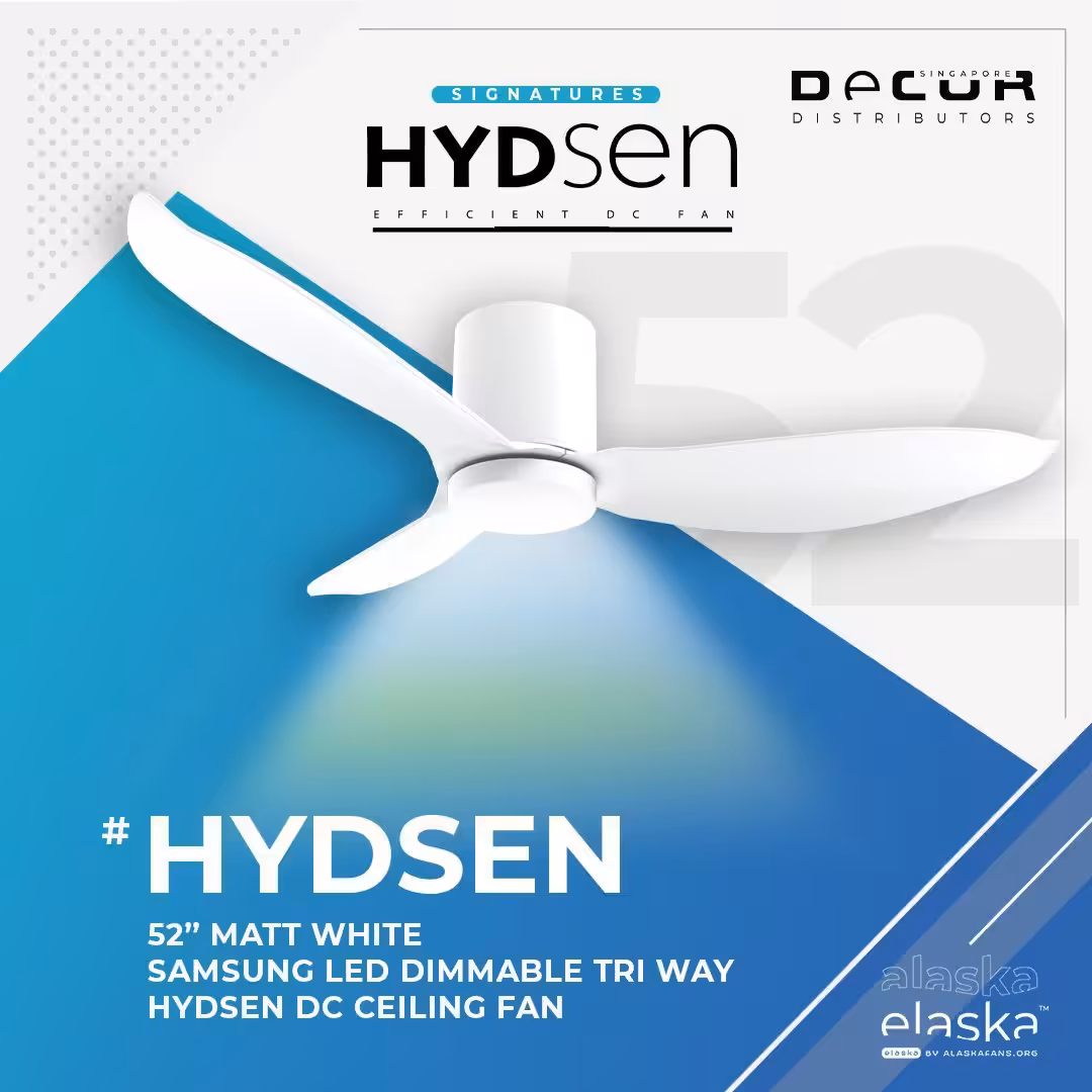 Alaska Hydsen DC Ceiling Fan 1 Alaska Hydsen DC Ceiling Fan