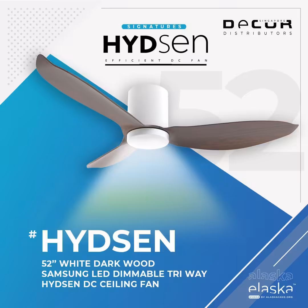 Alaska Hydsen DC Ceiling Fan 3 Alaska Hydsen DC Ceiling Fan - Image 3